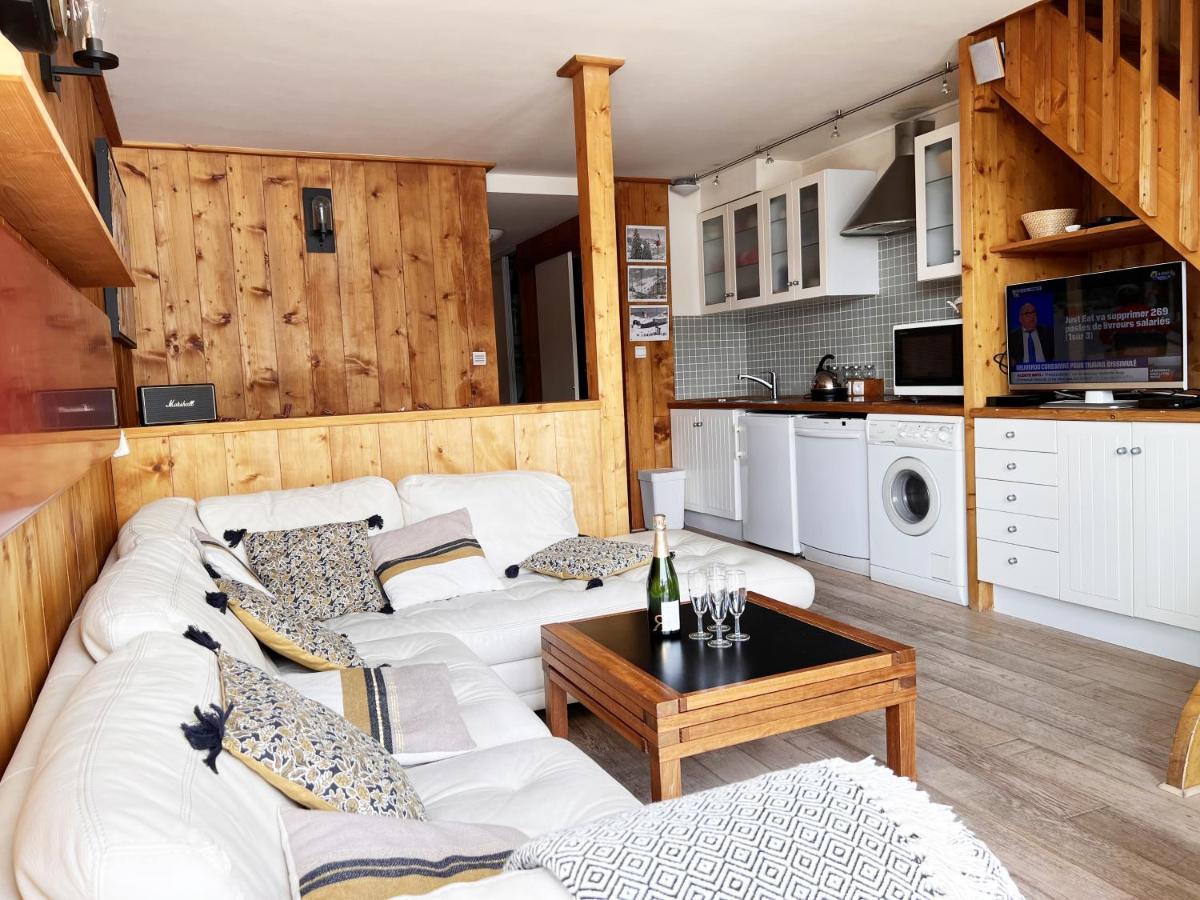 Dernier Etage Avec Vue Sur Les Montagnes Emplacement Exceptionnel Au Coeur De Val Thorens Ski Aux Pieds Prestations Incluses ภายนอก รูปภาพ