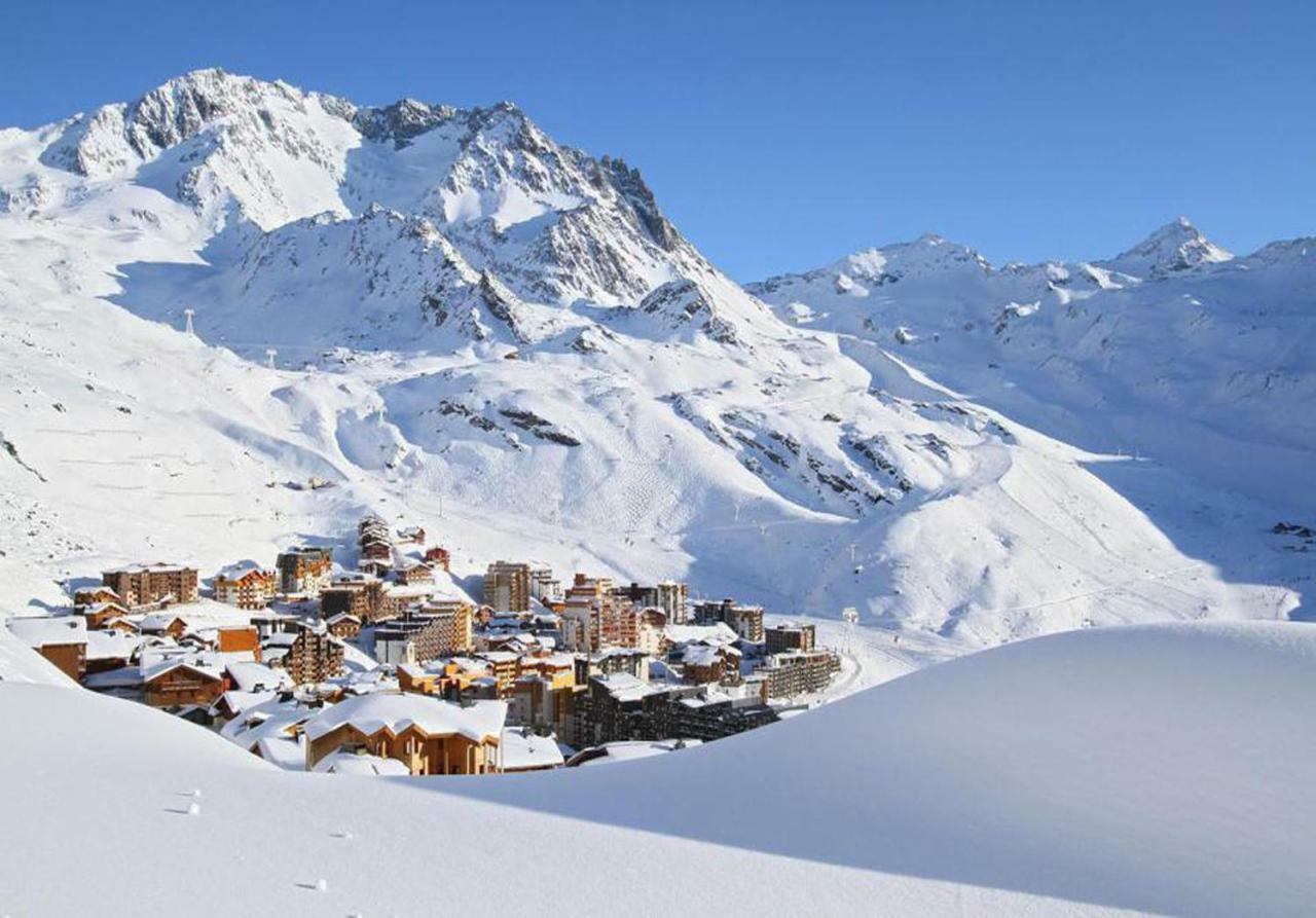 Dernier Etage Avec Vue Sur Les Montagnes Emplacement Exceptionnel Au Coeur De Val Thorens Ski Aux Pieds Prestations Incluses ภายนอก รูปภาพ
