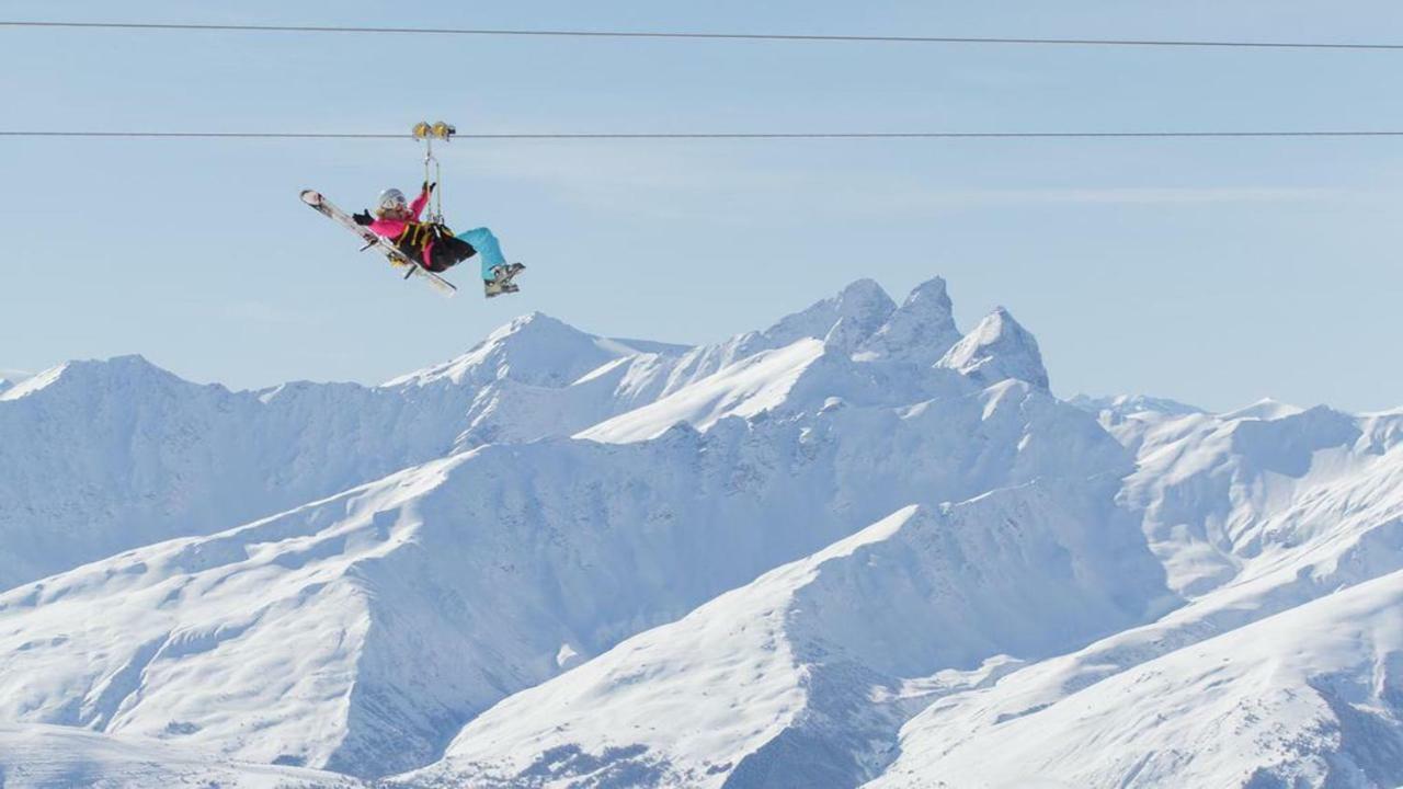Dernier Etage Avec Vue Sur Les Montagnes Emplacement Exceptionnel Au Coeur De Val Thorens Ski Aux Pieds Prestations Incluses ภายนอก รูปภาพ