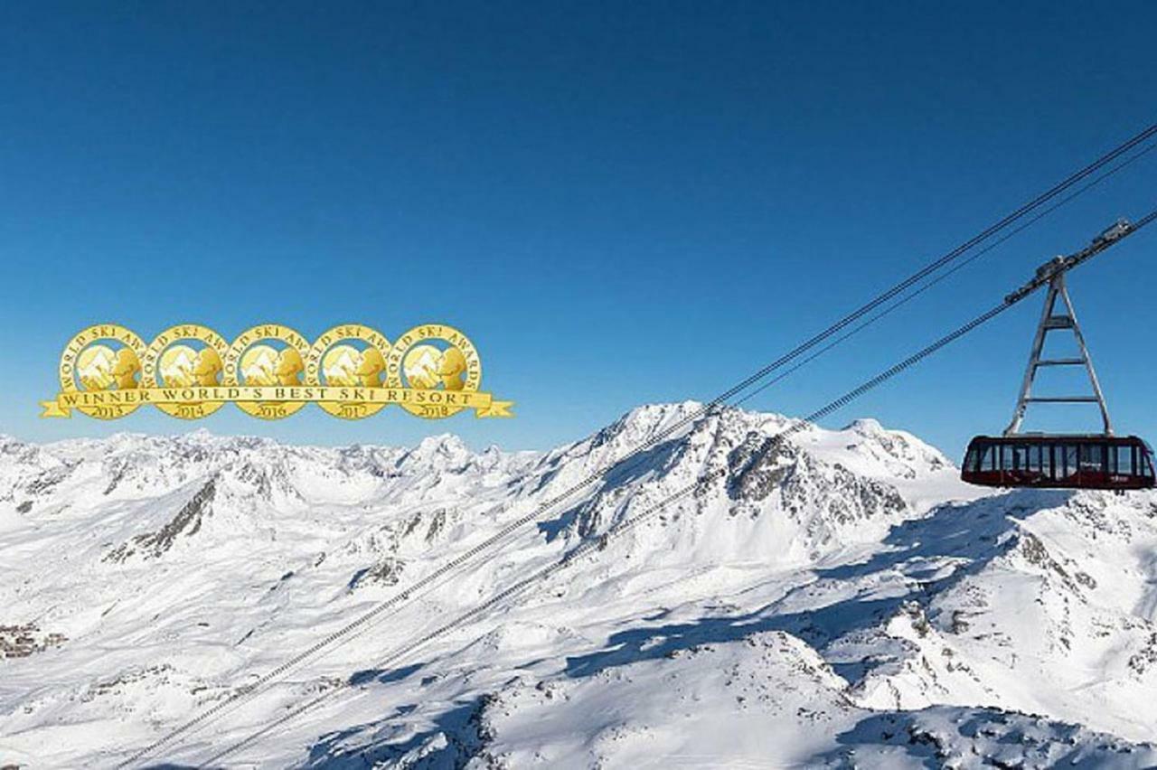 Dernier Etage Avec Vue Sur Les Montagnes Emplacement Exceptionnel Au Coeur De Val Thorens Ski Aux Pieds Prestations Incluses ภายนอก รูปภาพ